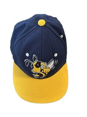 Georgia Tech Yellow Jackets Baseball Hat SnapBack NCAA Yellow Zephyr Blue Yellow